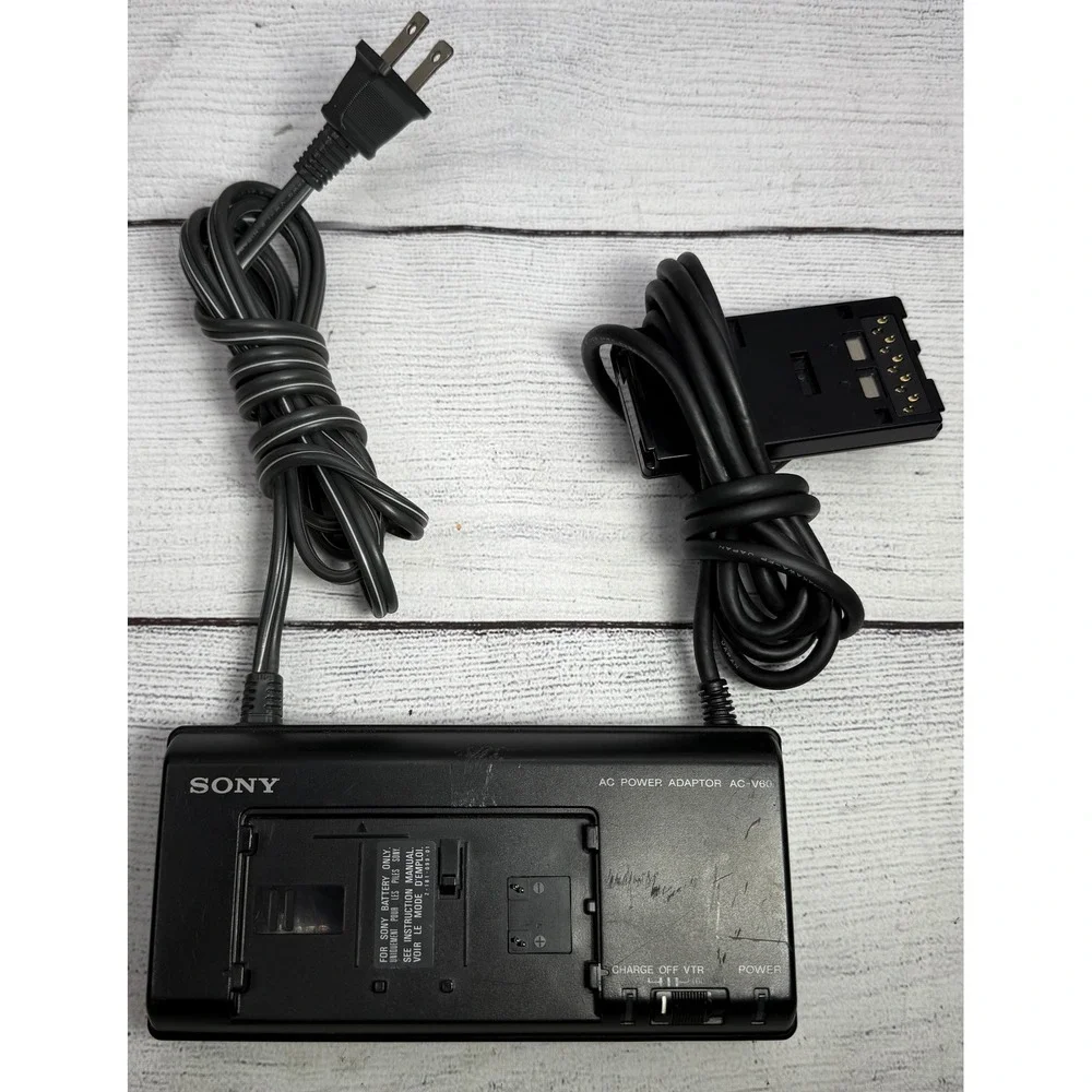 Sony AC-V60‎ AC Power Adaptor Charger for Camcorder OEMGenuine - Tested With RF
